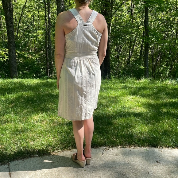 prAna XS racer back hemp/cotton/spandex knee length casual dress - Picture 2 of 14